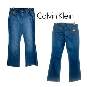 Vintage Calvin Klein Womens Flare leg Jeans